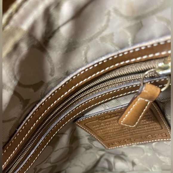 Coach cross body leather bag - Picture 5 of 6